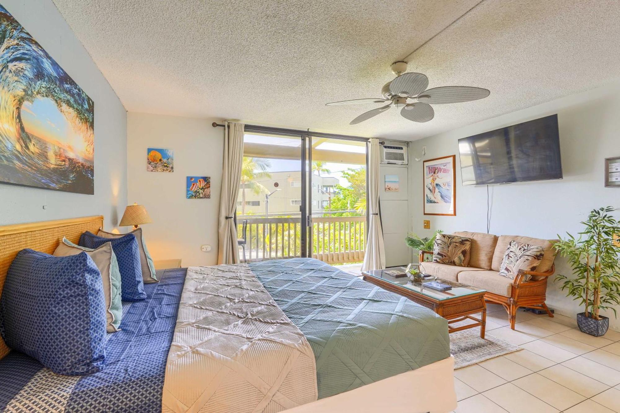 Couples Beach Studio / Relaxing & Comfortable. Kailua-Kona Bagian luar foto